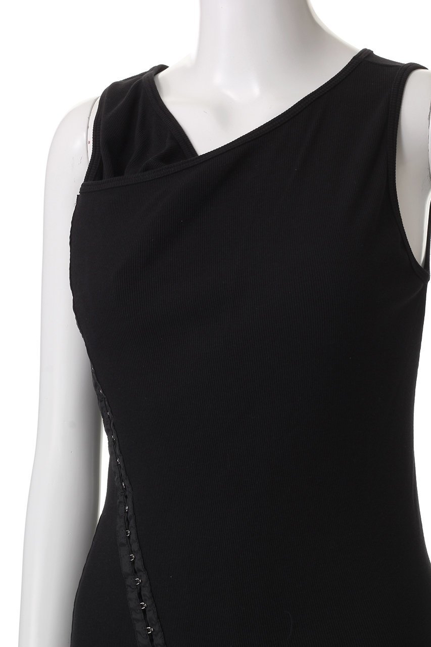 【エムエム6 メゾン マルタン マルジェラ/MM6 Maison Martin Margiela】のアシンメトリードレス 人気、トレンドファッション・服の通販 founy(ファニー) 　ファッション　Fashion　レディースファッション　Fashion for Women　ワンピース　Dresses　フォーマル・パーティードレス・結婚式用ドレス　Elegant & Casual Dresses　チュニック　Tunic Tops & Dresses　アシンメトリー　Asymmetrical Style　ジュエリー　Jewelry, Accessories　チュニック　Tunic, Long Top　ドレス　Dress, One-Piece　エレガント 上品　Elegant　other-5|ID: prp329100004372548 ipo3291000000032878526