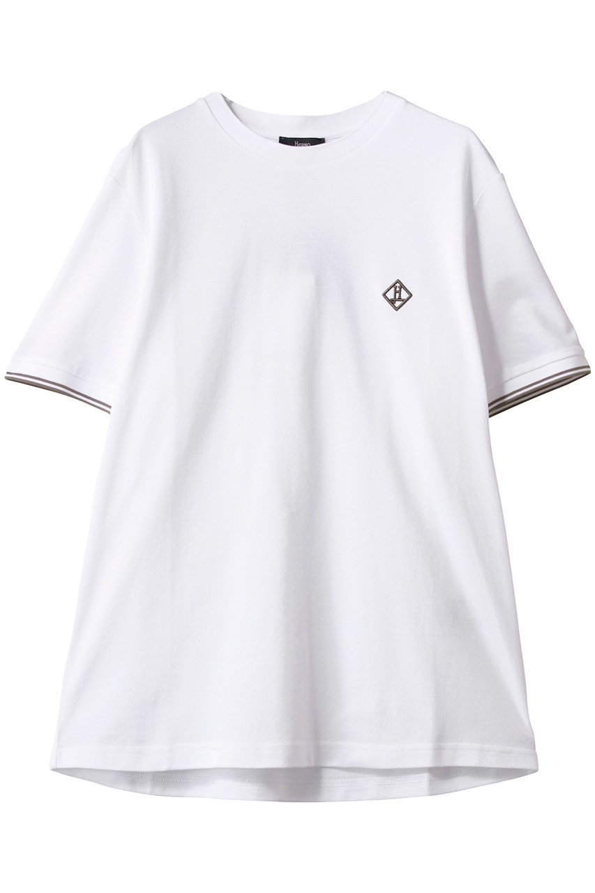 【ヘルノ/HERNO / MEN】の【MEN】刺しゅうワンポイントTシャツ 人気、トレンドファッション・服の通販 founy(ファニー) 　ファッション　Fashion　メンズファッション　Fashion for Men　トップス・カットソー　Cut & Sew Tops　メンズシャツ　Shirts　ショート　Short, Short Length　スリーブ　Sleeve, Long Sleeve / Short Sleeve　ベーシック　Basic, Essential　ボトム　Bottoms, Lower Wear　ワンポイント　One Point, Statement Accent　 other-1|ID: prp329100004372550 ipo3291000000032877477