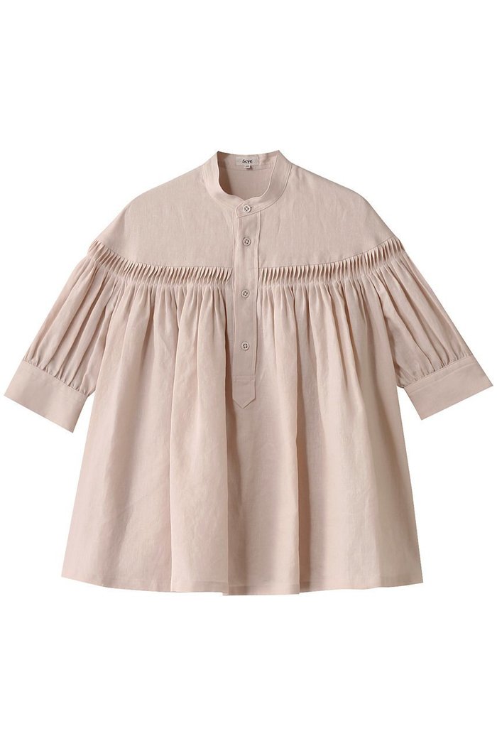 【サイ サイベーシックス/Scye SCYE BASICS】の60/11 Linen Cambric タック パフスリーブ ブラウス インテリア・キッズ・メンズ・レディースファッション・服の通販 founy(ファニー) https://founy.com/ ファッション Fashion レディースファッション WOMEN トップス・カットソー Tops/Tshirt シャツ/ブラウス Shirts/Blouses ギャザー Gather ショルダー Shoulder ショート Short スリーブ Sleeve トレンド Trend フェミニン Feminine フォルム Form リネン Linen |ID: prp329100004372554 ipo3291000000030558213
