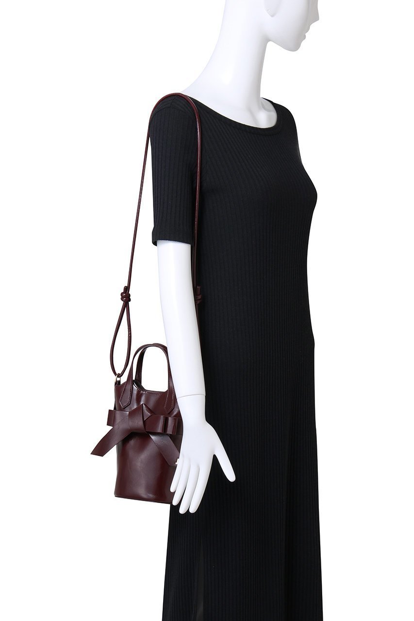 【ランバン オン ブルー/LANVIN en Bleu】のリュバン リボンミニショルダー 484491 人気、トレンドファッション・服の通販 founy(ファニー) 　ファッション　Fashion　レディースファッション　WOMEN　エレガント 上品　Elegant　コンパクト　Compact　ショルダー　Shoulder　フロント　Front　リボン　Ribbon　other-2|ID: prp329100004372569 ipo3291000000031336706