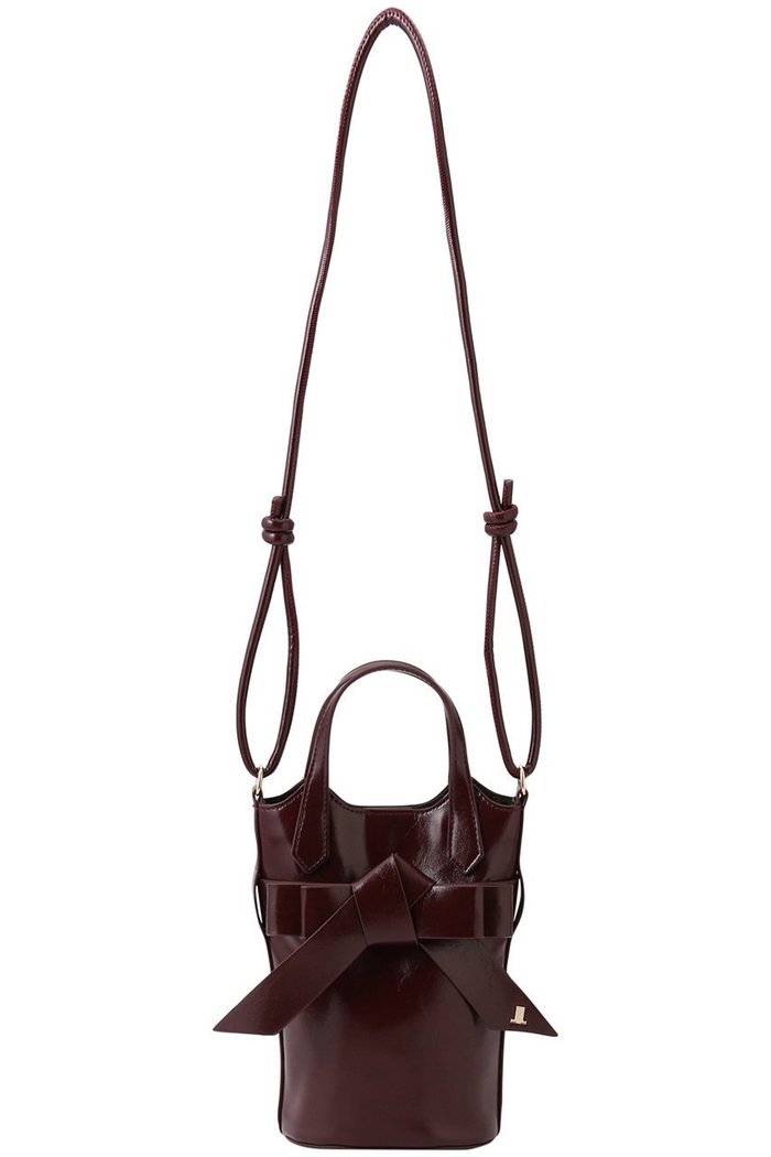 【ランバン オン ブルー/LANVIN en Bleu】のリュバン リボンミニショルダー 484491 インテリア・キッズ・メンズ・レディースファッション・服の通販 founy(ファニー) https://founy.com/ ファッション Fashion レディースファッション Fashion for Women バッグ Bags エレガント 上品 Elegant コンパクト Compact, Small Size ショルダー Shoulder, Shoulder Strap フロント Front, Front Design リボン Ribbon, Bow |ID: prp329100004372569 ipo3291000000035103698