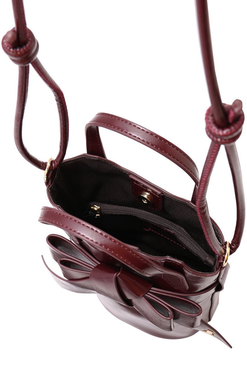 【ランバン オン ブルー/LANVIN en Bleu】のリュバン リボンミニショルダー 484491 人気、トレンドファッション・服の通販 founy(ファニー) 　ファッション　Fashion　レディースファッション　Fashion for Women　バッグ　Bags　エレガント 上品　Elegant　コンパクト　Compact, Small Size　ショルダー　Shoulder, Shoulder Strap　フロント　Front, Front Design　リボン　Ribbon, Bow　other-5|ID: prp329100004372569 ipo3291000000035103705