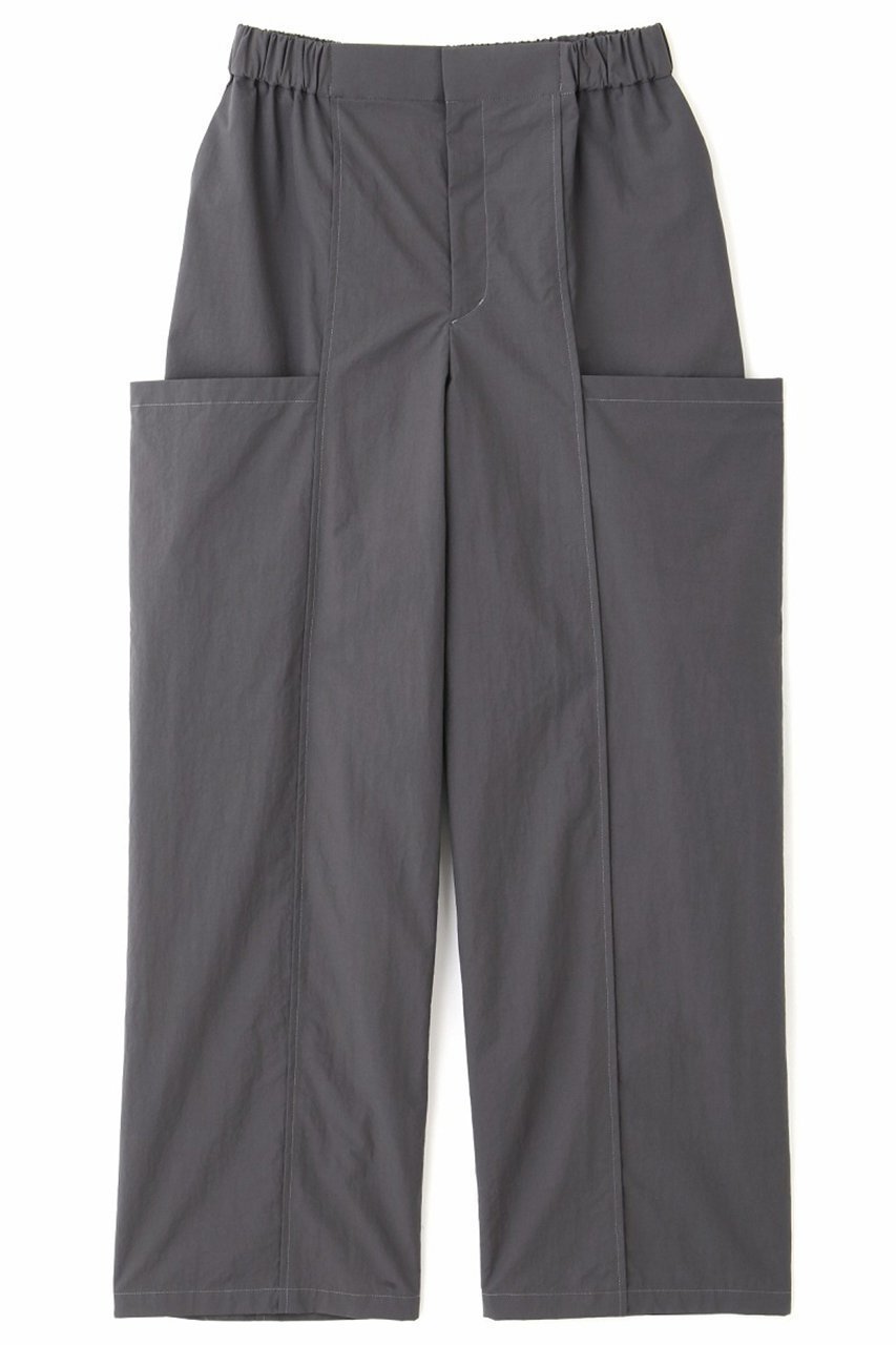 【アドーア/ADORE】のエアリープレーンクロスパンツ インテリア・キッズ・メンズ・レディースファッション・服の通販 founy(ファニー) 　ファッション　Fashion　レディースファッション　Fashion for Women　パンツ　Pants & Trousers　おすすめ　Recommended / Our Picks　ジャケット　Jacket, Outerwear　セットアップ　Set-Up, Coordinated Outfit　タフタ　Taffeta, Structured Fabric　ポケット　Pocket, Pocket Detail　ワイド　Wide, Wide Fit　再入荷　Restock / Back in Stock　グレー|ID: prp329100004372572 ipo3291000000034989262