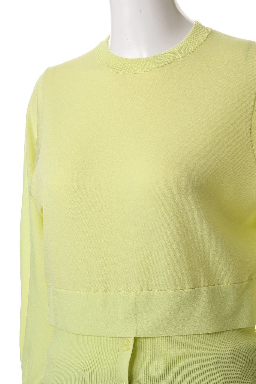 【アドーア/ADORE】のレイヤードヘムニット 人気、トレンドファッション・服の通販 founy(ファニー) 　ファッション　Fashion　レディースファッション　Fashion for Women　トップス・カットソー　Cut & Sew Tops　ニット　Knit Tops & Sweaters　カジュアルプルオーバー・ニットトップス　Pullovers & Knit Tops / Casual Pullovers　インナー　Innerwear　シンプル　Simple, Minimal　ブラウジング　Blouson Silhouette, Cinched Waist　再入荷　Restock / Back in Stock　other-5|ID: prp329100004372577 ipo3291000000034989317