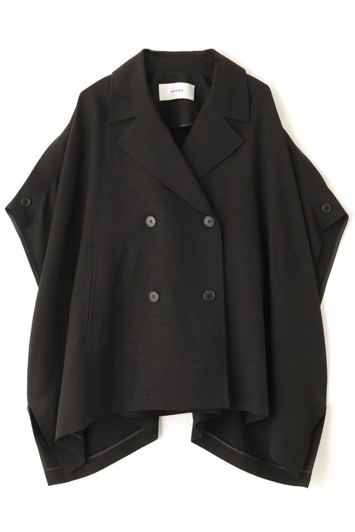 【アドーア/ADORE】のVLRハイブリッドクロスジャケット インテリア・キッズ・メンズ・レディースファッション・服の通販 founy(ファニー) https://founy.com/ ファッション Fashion レディースファッション Fashion for Women アウター Coat / Outerwear Collection レディースジャケット・軽アウター Jackets ジャケット Jacket, Outerwear ツイル Twist, Twisted Detail フォルム Silhouette, Form ポンチョ Poncho, Cape Style モダン Modern, Contemporary エレガント 上品 Elegant |ID: prp329100004372579 ipo3291000000032989774