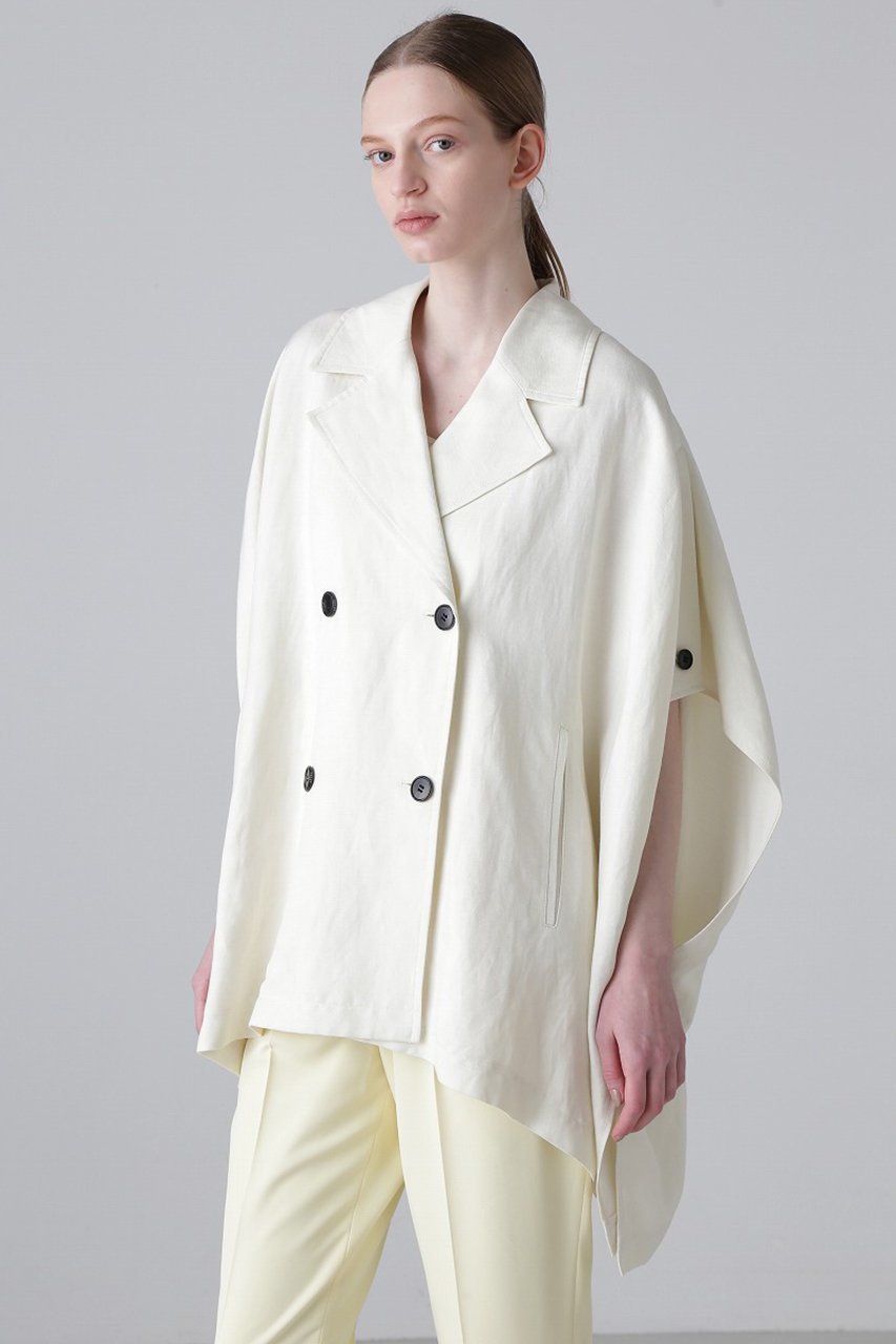 【アドーア/ADORE】のVLRハイブリッドクロスジャケット 人気、トレンドファッション・服の通販 founy(ファニー) 　ファッション　Fashion　レディースファッション　Fashion for Women　アウター　Coat / Outerwear Collection　レディースジャケット・軽アウター　Jackets　ジャケット　Jacket, Outerwear　ツイル　Twist, Twisted Detail　フォルム　Silhouette, Form　ポンチョ　Poncho, Cape Style　モダン　Modern, Contemporary　エレガント 上品　Elegant　other-2|ID: prp329100004372579 ipo3291000000032989777
