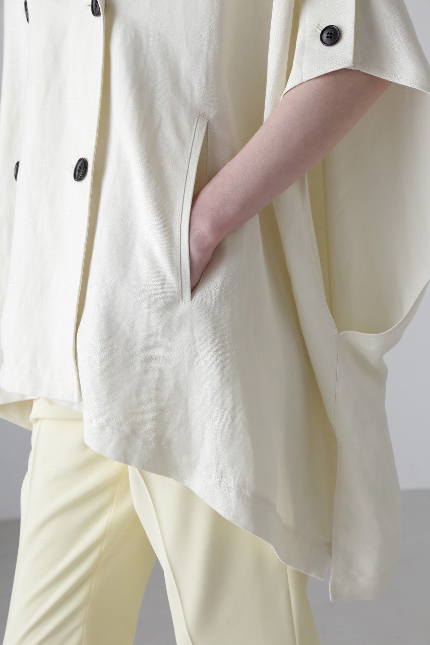 【アドーア/ADORE】のVLRハイブリッドクロスジャケット 人気、トレンドファッション・服の通販 founy(ファニー) 　ファッション　Fashion　レディースファッション　Fashion for Women　アウター　Coat / Outerwear Collection　レディースジャケット・軽アウター　Jackets　ジャケット　Jacket, Outerwear　ツイル　Twist, Twisted Detail　フォルム　Silhouette, Form　ポンチョ　Poncho, Cape Style　モダン　Modern, Contemporary　エレガント 上品　Elegant　other-7|ID: prp329100004372579 ipo3291000000032989782