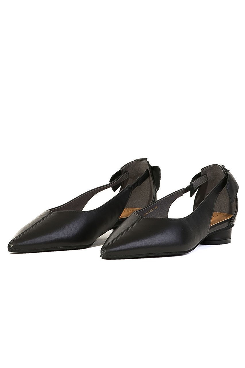 【ダニエラ アンド ジェマ/Daniella & GEMMA】のバックリボンポインテッドフラットパンプス 人気、トレンドファッション・服の通販 founy(ファニー) 　ファッション　Fashion　レディースファッション　Fashion for Women　クッション　Cushion, Throw Pillow　シューズ　Shoes, Footwear　シンプル　Simple, Minimal　フラット　Flat, Flat Shoes　リボン　Ribbon, Bow　other-4|ID: prp329100004372585 ipo3291000000036075373