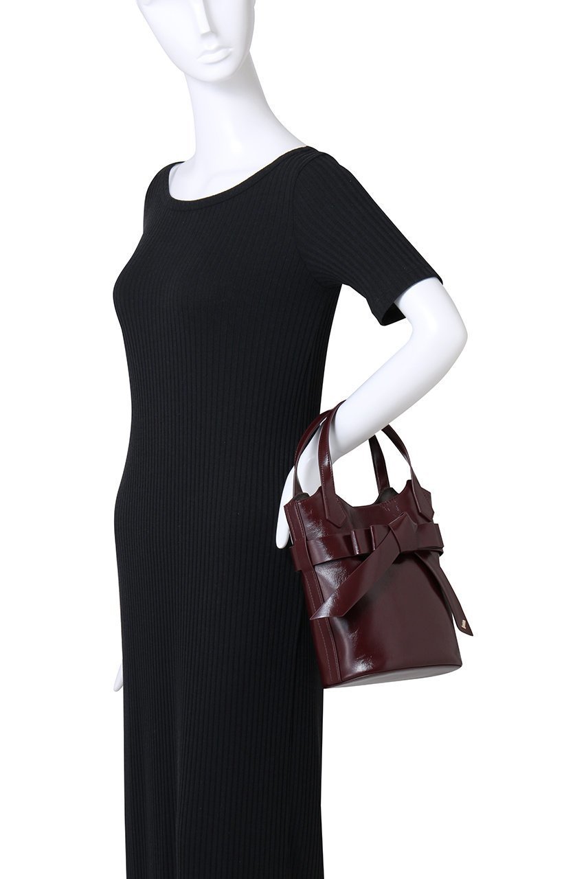 【ランバン オン ブルー/LANVIN en Bleu】のリュバン リボントートバッグ 484490 人気、トレンドファッション・服の通販 founy(ファニー) 　ファッション　Fashion　レディースファッション　Fashion for Women　バッグ　Bags　エレガント 上品　Elegant　シンプル　Simple, Minimal　スマート　Smart, Elegant　リボン　Ribbon, Bow　other-2|ID: prp329100004372586 ipo3291000000035553023