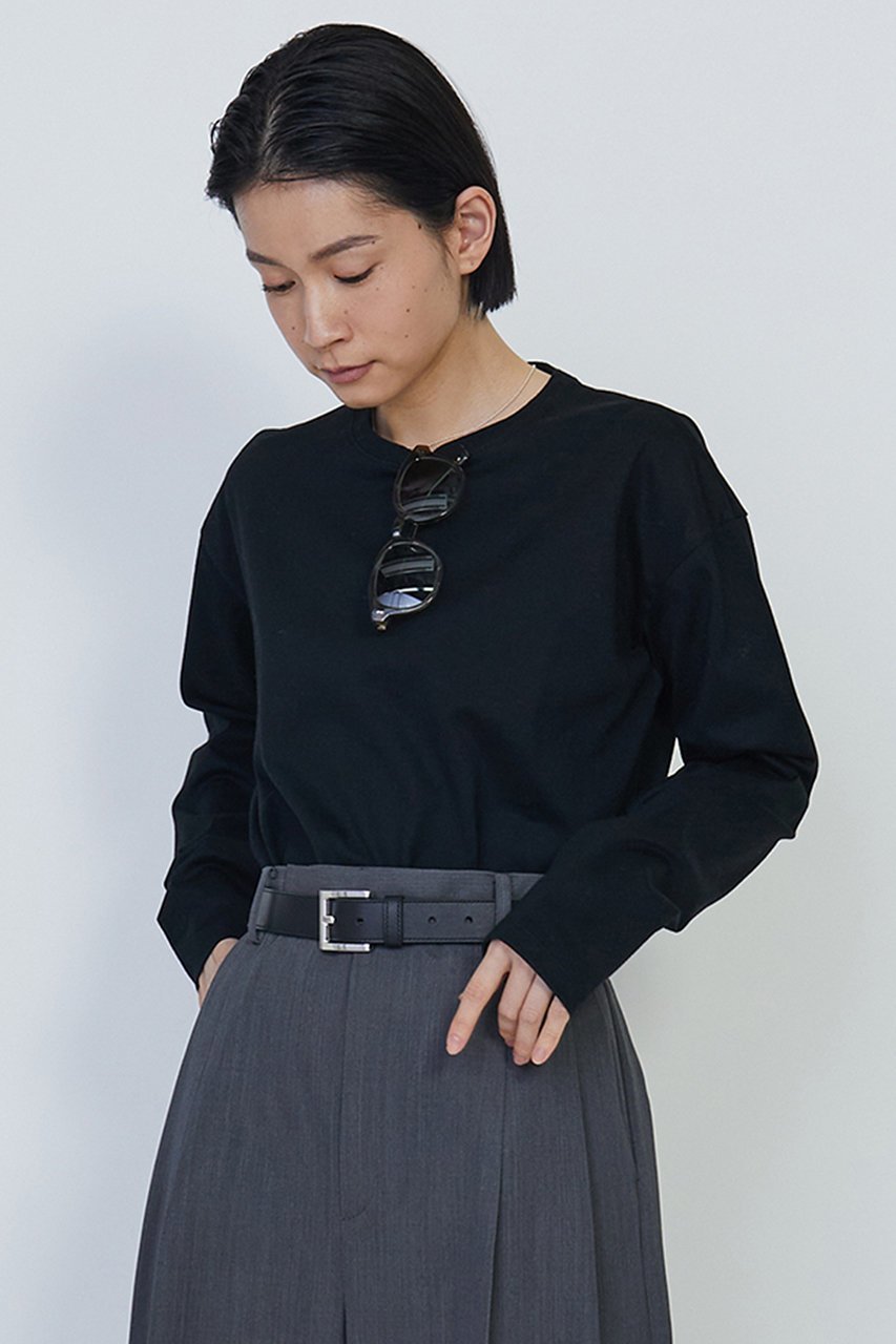 【プルミエ アロンディスモン/1er Arrondissement】のバックプリントロングTシャツ 人気、トレンドファッション・服の通販 founy(ファニー) 　ファッション　Fashion　レディースファッション　Fashion for Women　トップス・カットソー　Cut & Sew Tops　シャツ・ブラウス・オフィスカジュアル　Elegant Blouses & Button-Ups　ロングTシャツ・Tシャツ　Longline T-Shirts & Tees　カットソー・ベーシックTシャツ　Cut-and-Sewn Tops / Stretch Tees & Basics　カットソー　Cut and Sewn Top　スリーブ　Sleeve, Long Sleeve / Short Sleeve　プリント　Print, Printed Pattern　ルーズ　Loose, Oversized　ロング　Long, Long-Length　other-7|ID: prp329100004372589 ipo3291000000032877337