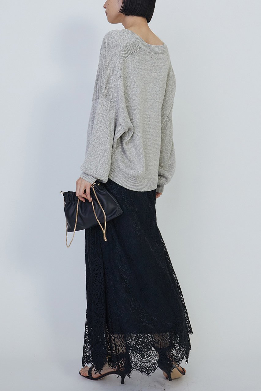 【プルミエ アロンディスモン/1er Arrondissement】のラッセルレーススカート 人気、トレンドファッション・服の通販 founy(ファニー) 　ファッション　Fashion　レディースファッション　Fashion for Women　スカート　Skirts　ロングスカート　Long Skirts / Maxi & Midi Skirts　おすすめ　Recommended / Our Picks　エレガント 上品　Elegant　デニム　Denim, Jeans Material　トレンカ　Treggings, Stirrup Leggings　ドレープ　Drape, Draping Fabric　ペチコート　Petticoat, Underskirt　ラッセル　Raschel, Raschel Lace　レース　Lace, Lace Fabric　ロング　Long, Long-Length　other-8|ID: prp329100004372593 ipo3291000000032825709