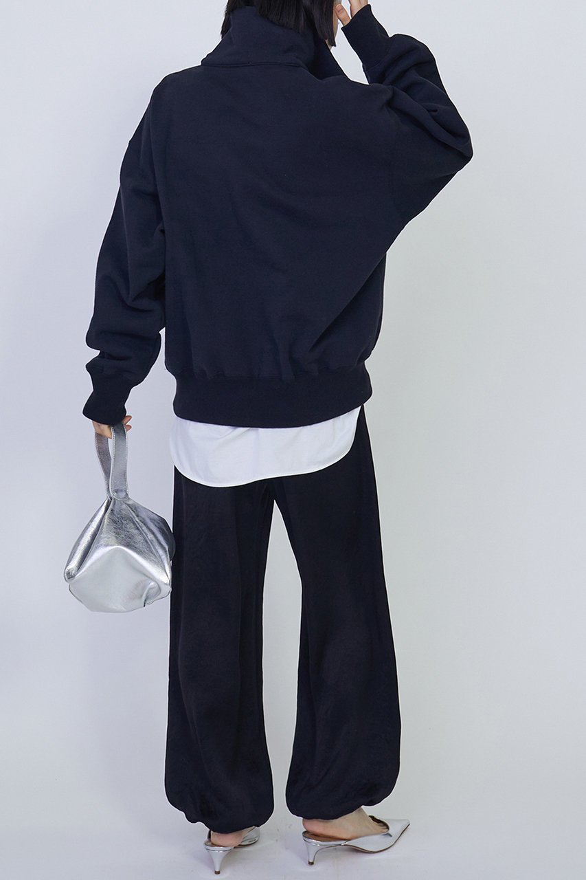 【プルミエ アロンディスモン/1er Arrondissement】のサテン裾ドロストパンツ 人気、トレンドファッション・服の通販 founy(ファニー) 　ファッション　Fashion　レディースファッション　Fashion for Women　パンツ　Pants & Trousers　サテン　Satin, Glossy Fabric　ドレープ　Drape, Draping Fabric　エレガント 上品　Elegant　夏　Summer　春　Spring　S/S・春夏　SS, Spring/Summer, Warm Season　other-8|ID: prp329100004372595 ipo3291000000032927682