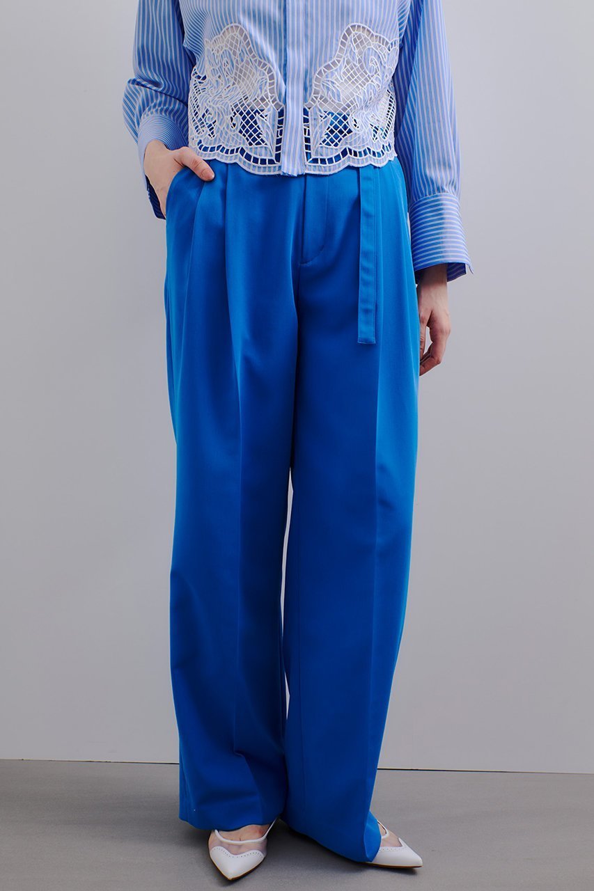 【アルアバイル/allureville】のCRISPYカルゼタックパンツ 人気、トレンドファッション・服の通販 founy(ファニー) 　ファッション　Fashion　レディースファッション　Fashion for Women　パンツ　Pants & Trousers　センター　Center, Center Line　再入荷　Restock / Back in Stock　other-2|ID: prp329100004372598 ipo3291000000032707844