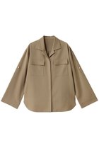 【アルアバイル/allureville】のカルゼターンバックシャツ ベージュ|ID: prp329100004372599 ipo3291000000030840786