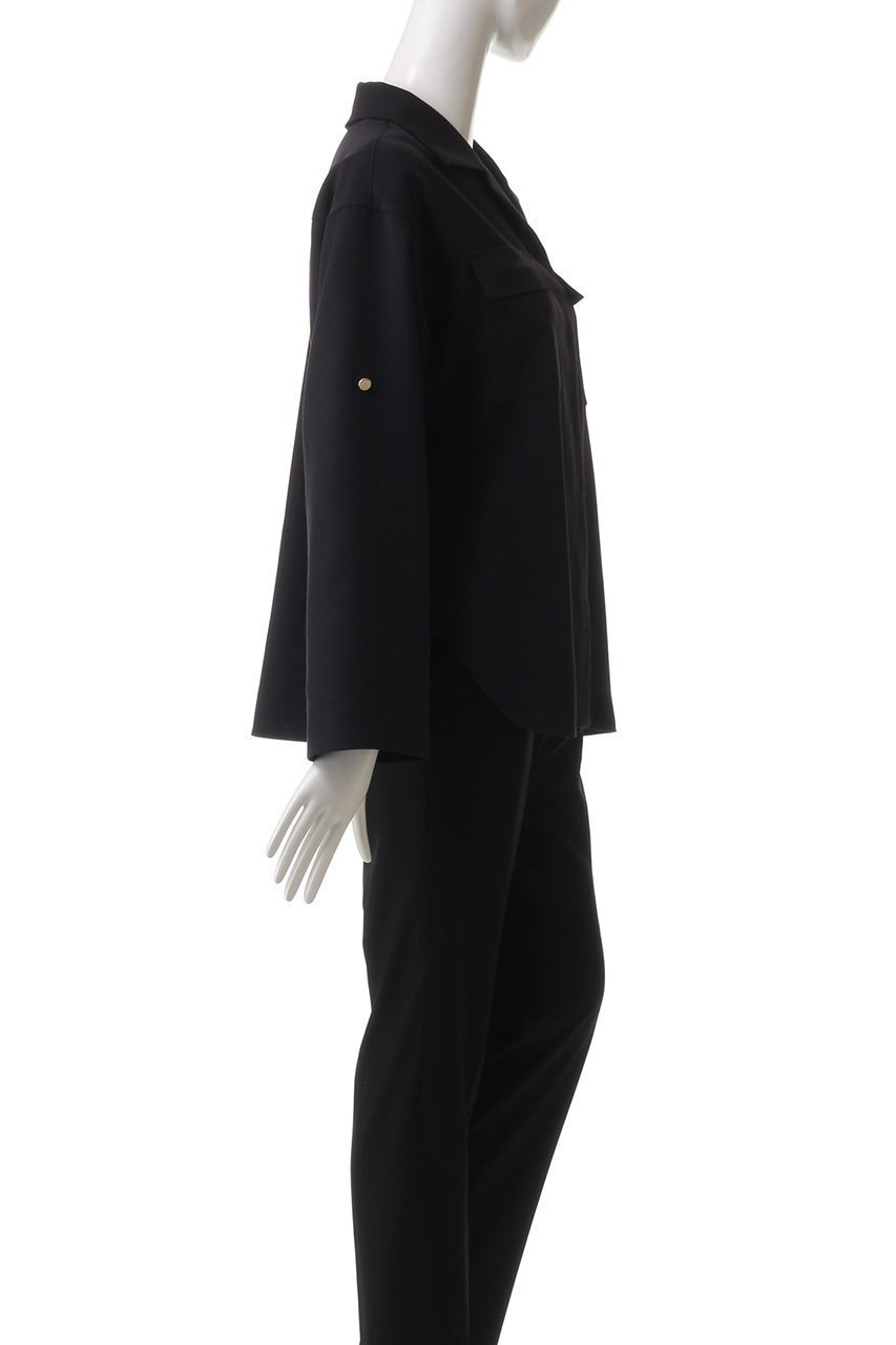 【アルアバイル/allureville】のカルゼターンバックシャツ 人気、トレンドファッション・服の通販 founy(ファニー) 　ファッション　Fashion　レディースファッション　WOMEN　トップス・カットソー　Tops/Tshirt　シャツ/ブラウス　Shirts/Blouses　バッグ　Bag　シンプル　Simple　スリーブ　Sleeve　ベーシック　Basic　ロング　Long　羽織　Haori　other-3|ID: prp329100004372599 ipo3291000000031336887