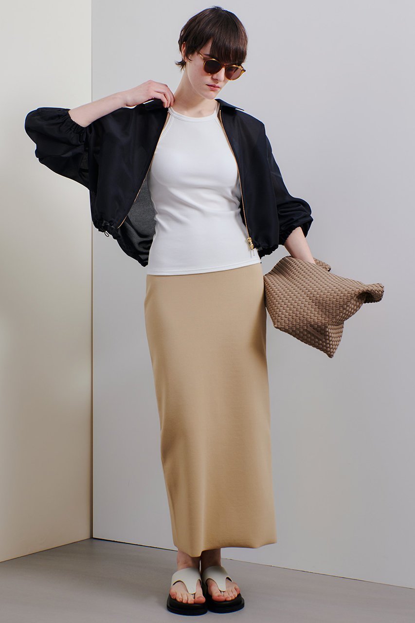 【アルアバイル/allureville】のオーガンジーステンカラーブルゾン 人気、トレンドファッション・服の通販 founy(ファニー) 　ファッション　Fashion　レディースファッション　Fashion for Women　アウター　Coat / Outerwear Collection　レディースジャケット・軽アウター　Jackets　ブルゾンジャケット・スポーティアウター　Blouson Jackets　ギャザー　Gathered, Ruffled　シアー　Sheer, See-Through　ジャケット　Jacket, Outerwear　スピンドル　Spindle, Drawcord　ブルゾン　Blouson, Bomber Jacket　エレガント 上品　Elegant　再入荷　Restock / Back in Stock　春　Spring　other-3|ID: prp329100004372601 ipo3291000000032705456