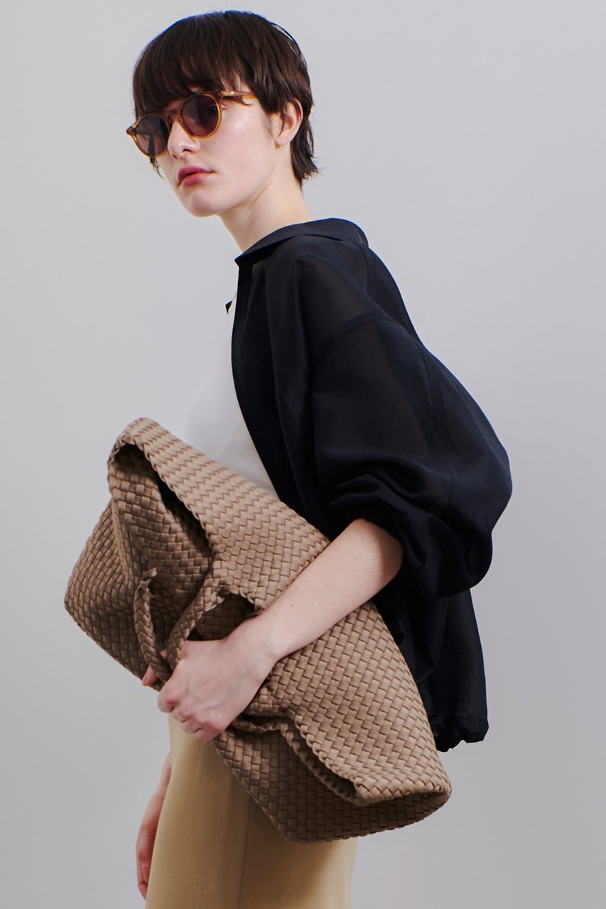 【アルアバイル/allureville】のオーガンジーステンカラーブルゾン 人気、トレンドファッション・服の通販 founy(ファニー) 　ファッション　Fashion　レディースファッション　Fashion for Women　アウター　Coat / Outerwear Collection　レディースジャケット・軽アウター　Jackets　ブルゾンジャケット・スポーティアウター　Blouson Jackets　ギャザー　Gathered, Ruffled　シアー　Sheer, See-Through　ジャケット　Jacket, Outerwear　スピンドル　Spindle, Drawcord　ブルゾン　Blouson, Bomber Jacket　エレガント 上品　Elegant　再入荷　Restock / Back in Stock　春　Spring　other-4|ID: prp329100004372601 ipo3291000000035054290