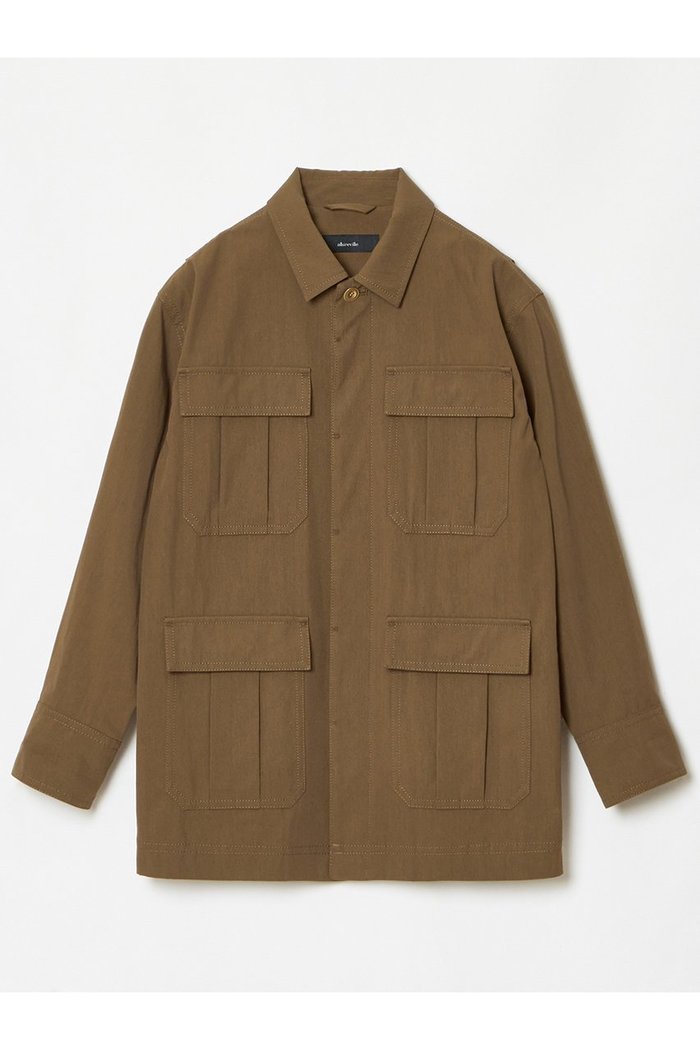【アルアバイル/allureville】のシャンブレーミリタリーブルゾン インテリア・キッズ・メンズ・レディースファッション・服の通販 founy(ファニー) https://founy.com/ ファッション Fashion レディースファッション WOMEN アウター Coat Outerwear ジャケット Jackets ブルゾン Blouson/Jackets おすすめ Recommend ジャケット Jacket トレンド Trend ブルゾン Blouson ワーク Work エレガント 上品 Elegant |ID: prp329100004372602 ipo3291000000030558361