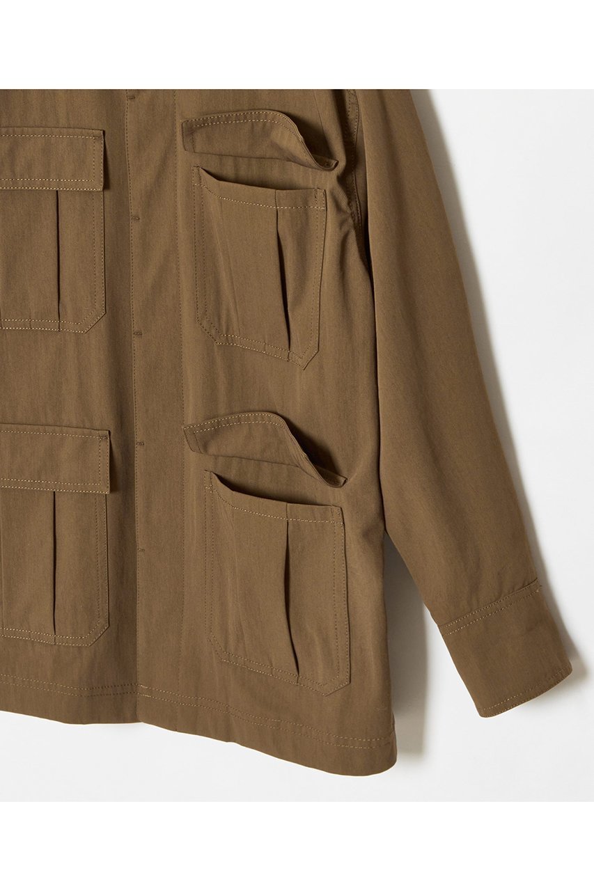 【アルアバイル/allureville】のシャンブレーミリタリーブルゾン 人気、トレンドファッション・服の通販 founy(ファニー) 　ファッション　Fashion　レディースファッション　WOMEN　アウター　Coat Outerwear　ジャケット　Jackets　ブルゾン　Blouson/Jackets　おすすめ　Recommend　ジャケット　Jacket　トレンド　Trend　ブルゾン　Blouson　ワーク　Work　エレガント 上品　Elegant　other-4|ID: prp329100004372602 ipo3291000000031336912