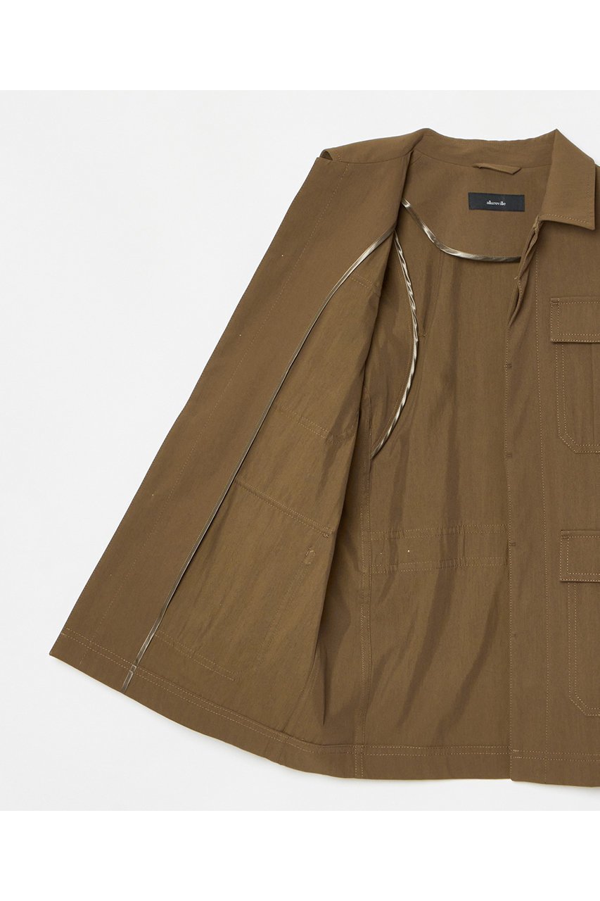 【アルアバイル/allureville】のシャンブレーミリタリーブルゾン 人気、トレンドファッション・服の通販 founy(ファニー) 　ファッション　Fashion　レディースファッション　WOMEN　アウター　Coat Outerwear　ジャケット　Jackets　ブルゾン　Blouson/Jackets　おすすめ　Recommend　ジャケット　Jacket　トレンド　Trend　ブルゾン　Blouson　ワーク　Work　エレガント 上品　Elegant　other-7|ID: prp329100004372602 ipo3291000000031336916
