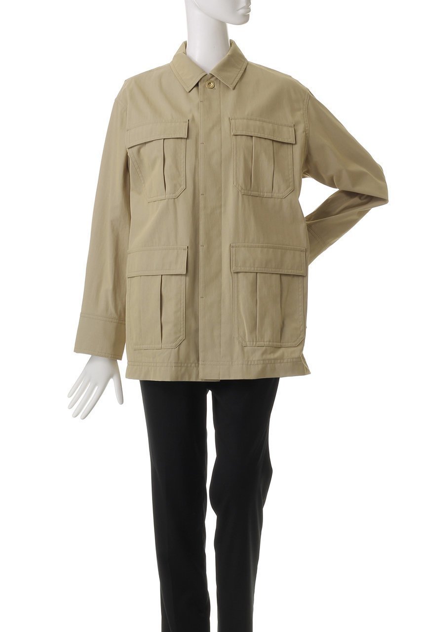 【アルアバイル/allureville】のシャンブレーミリタリーブルゾン 人気、トレンドファッション・服の通販 founy(ファニー) 　ファッション　Fashion　レディースファッション　Fashion for Women　アウター　Coat / Outerwear Collection　レディースジャケット・軽アウター　Jackets　ブルゾンジャケット・スポーティアウター　Blouson Jackets　おすすめ　Recommended / Our Picks　ジャケット　Jacket, Outerwear　トレンド　Trend, Trending Now　ブルゾン　Blouson, Bomber Jacket　ワーク　Workwear, Utility Style　エレガント 上品　Elegant　再入荷　Restock / Back in Stock　other-2|ID: prp329100004372602 ipo3291000000035054295