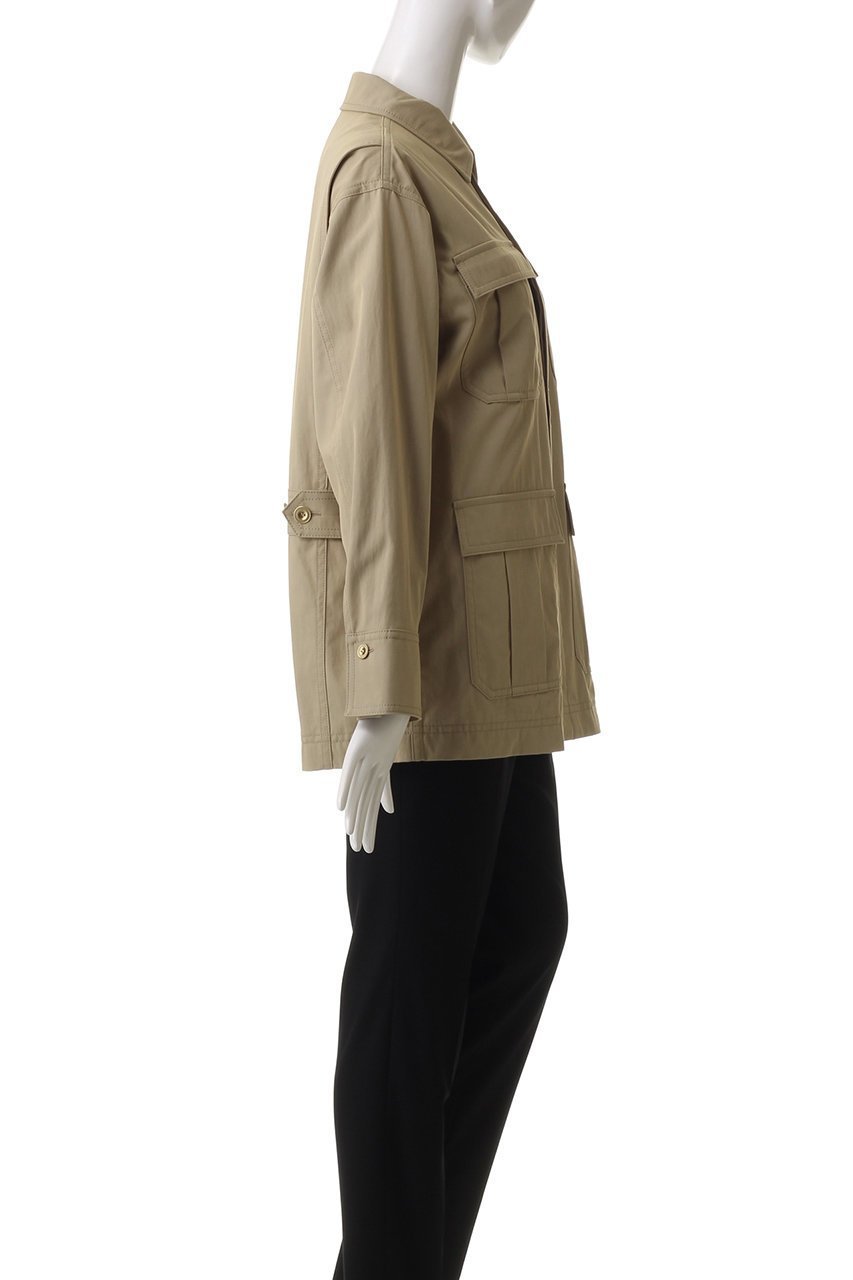 【アルアバイル/allureville】のシャンブレーミリタリーブルゾン 人気、トレンドファッション・服の通販 founy(ファニー) 　ファッション　Fashion　レディースファッション　Fashion for Women　アウター　Coat / Outerwear Collection　レディースジャケット・軽アウター　Jackets　ブルゾンジャケット・スポーティアウター　Blouson Jackets　おすすめ　Recommended / Our Picks　ジャケット　Jacket, Outerwear　トレンド　Trend, Trending Now　ブルゾン　Blouson, Bomber Jacket　ワーク　Workwear, Utility Style　エレガント 上品　Elegant　再入荷　Restock / Back in Stock　other-3|ID: prp329100004372602 ipo3291000000035054296