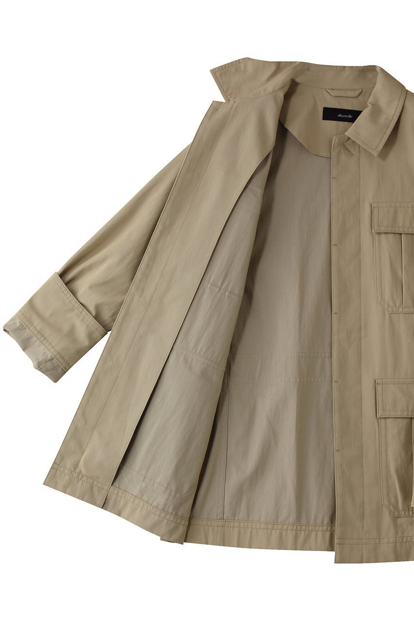 【アルアバイル/allureville】のシャンブレーミリタリーブルゾン 人気、トレンドファッション・服の通販 founy(ファニー) 　ファッション　Fashion　レディースファッション　Fashion for Women　アウター　Coat / Outerwear Collection　レディースジャケット・軽アウター　Jackets　ブルゾンジャケット・スポーティアウター　Blouson Jackets　おすすめ　Recommended / Our Picks　ジャケット　Jacket, Outerwear　トレンド　Trend, Trending Now　ブルゾン　Blouson, Bomber Jacket　ワーク　Workwear, Utility Style　エレガント 上品　Elegant　再入荷　Restock / Back in Stock　other-6|ID: prp329100004372602 ipo3291000000035054299