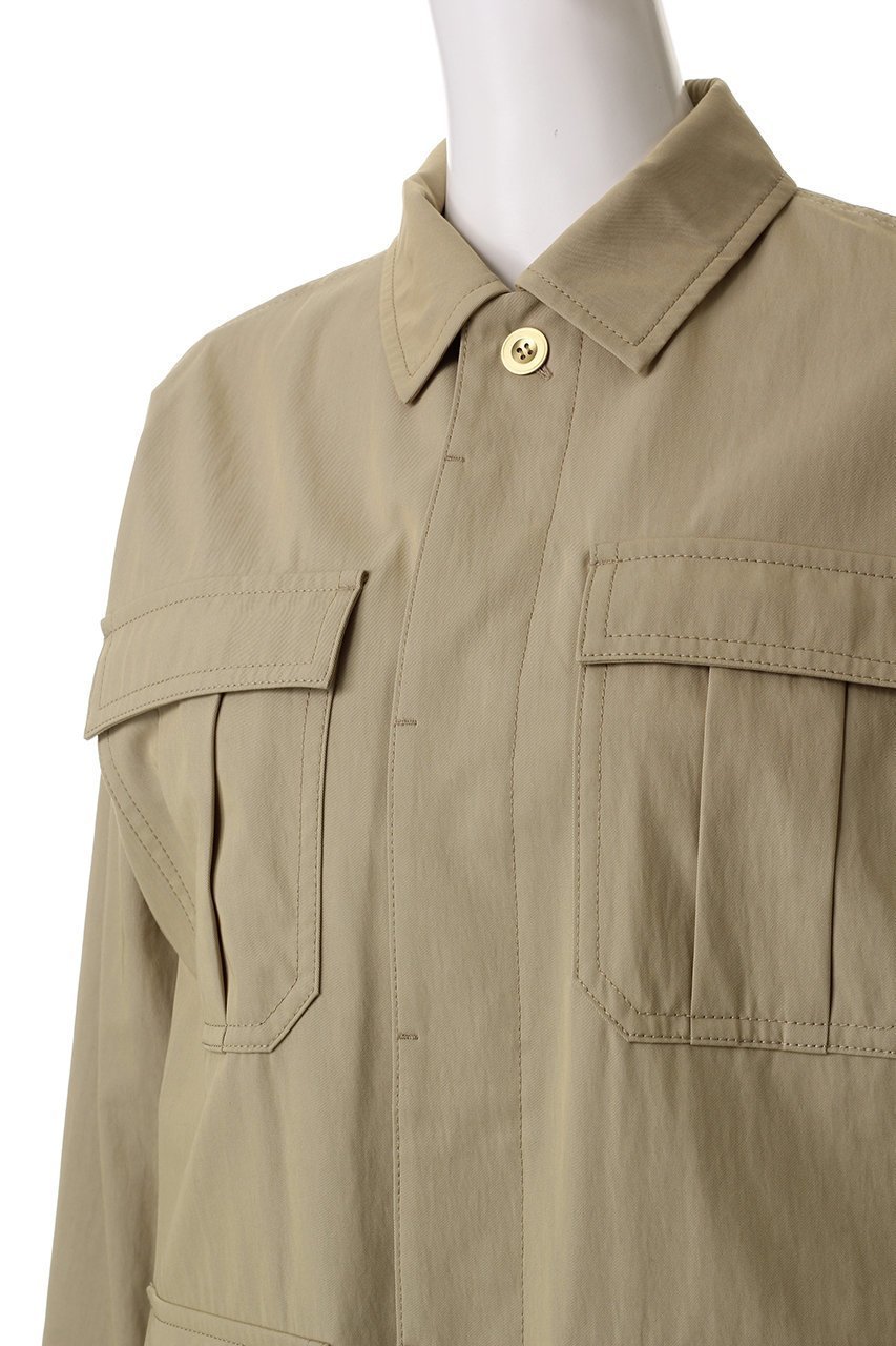 【アルアバイル/allureville】のシャンブレーミリタリーブルゾン 人気、トレンドファッション・服の通販 founy(ファニー) 　ファッション　Fashion　レディースファッション　Fashion for Women　アウター　Coat / Outerwear Collection　レディースジャケット・軽アウター　Jackets　ブルゾンジャケット・スポーティアウター　Blouson Jackets　おすすめ　Recommended / Our Picks　ジャケット　Jacket, Outerwear　トレンド　Trend, Trending Now　ブルゾン　Blouson, Bomber Jacket　ワーク　Workwear, Utility Style　エレガント 上品　Elegant　other-5|ID: prp329100004372602 ipo3291000000035478942