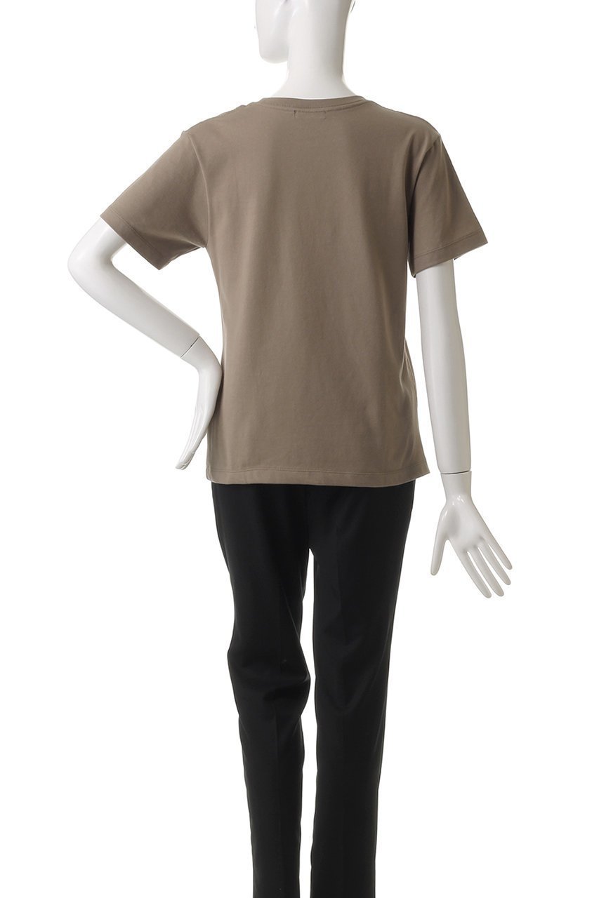 【アルアバイル/allureville】のメタリックレイヤードロゴTシャツ 人気、トレンドファッション・服の通販 founy(ファニー) 　ファッション　Fashion　レディースファッション　Fashion for Women　トップス・カットソー　Cut & Sew Tops　シャツ・ブラウス・オフィスカジュアル　Elegant Blouses & Button-Ups　ロングTシャツ・Tシャツ　Longline T-Shirts & Tees　カットソー・ベーシックTシャツ　Cut-and-Sewn Tops / Stretch Tees & Basics　インナー　Innerwear　カーディガン　Cardigan, Knitwear　グラフィック　Graphic, Graphic Design　サロペット　Overalls, Salopette　ショート　Short, Short Length　ジャケット　Jacket, Outerwear　スリーブ　Sleeve, Long Sleeve / Short Sleeve　プリント　Print, Printed Pattern　ラバー　Rubber, Rubber Sole　人気　Popular, Best Seller　定番　Standard, Basic Item　other-4|ID: prp329100004372603 ipo3291000000033706775