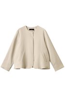 【アルアバイル/allureville】のダブルクロスクルーネックAライNジャケット 人気、トレンドファッション・服の通販 founy(ファニー) ファッション Fashion レディースファッション Ladies' Fashion Online アウター Coat Outerwear ジャケット Jackets おすすめ Recommend ジャケット Jacket セットアップ Set Up ダブル Double パーティ Party 再入荷 Restock/Back In Stock/Re Arrival |ID:prp329100004372607