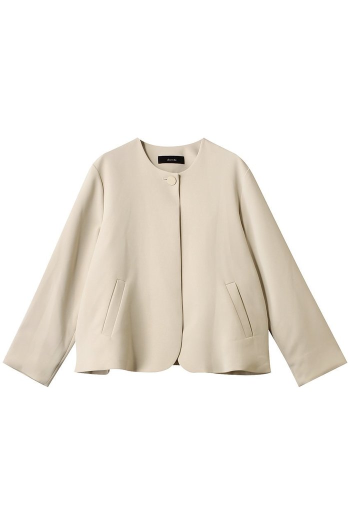 【アルアバイル/allureville】のダブルクロスクルーネックAライNジャケット インテリア・キッズ・メンズ・レディースファッション・服の通販 founy(ファニー) https://founy.com/ ファッション Fashion レディースファッション Fashion for Women アウター Coat / Outerwear Collection レディースジャケット・軽アウター Jackets おすすめ Recommended / Our Picks ジャケット Jacket, Outerwear セットアップ Set-Up, Coordinated Outfit ダブル Double, Double-Breasted パーティ Party, Party Style |ID: prp329100004372607 ipo3291000000036107479