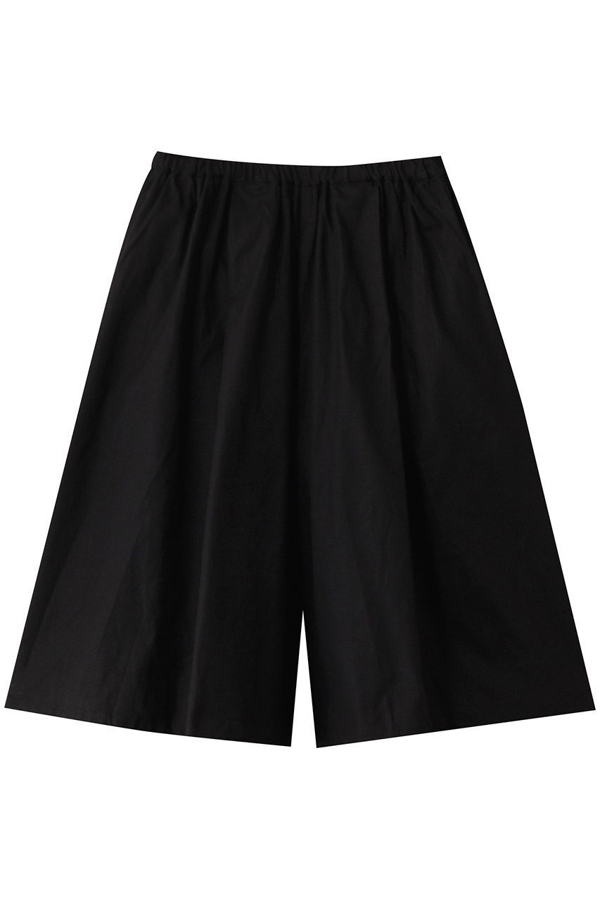 【ミズイロ インド/mizuiro ind】のcotton linen culotte PT パンツ インテリア・キッズ・メンズ・レディースファッション・服の通販 founy(ファニー) 　ファッション　Fashion　レディースファッション　Fashion for Women　スカート　Skirts　パンツ　Pants & Trousers　キュロット　Culottes, Wide Shorts　シンプル　Simple, Minimal　フレア　Flare, Flared　リネン　Linen, Linen Fabric　black|ID: prp329100004372608 ipo3291000000032684402