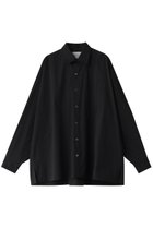 【ミディウミソリッド/MIDIUMISOLID】のregular collar big shirt.M シャツ 人気、トレンドファッション・服の通販 founy(ファニー) ファッション Fashion レディースファッション Fashion for Women トップス・カットソー Cut & Sew Tops シャツ・ブラウス・オフィスカジュアル Elegant Blouses & Button-Ups おすすめ Recommended / Our Picks シンプル Simple, Minimal スリーブ Sleeve, Long Sleeve / Short Sleeve ロング Long, Long-Length thumbnail black|ID: prp329100004372621 ipo3291000000034604940