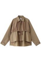 【ミディウミソリッド/MIDIUMISOLID】のtrench shirt.M シャツ beige|ID:prp329100004372624