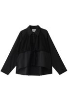 【ミディウミソリッド/MIDIUMISOLID】のtrench shirt.M シャツ black|ID:prp329100004372624