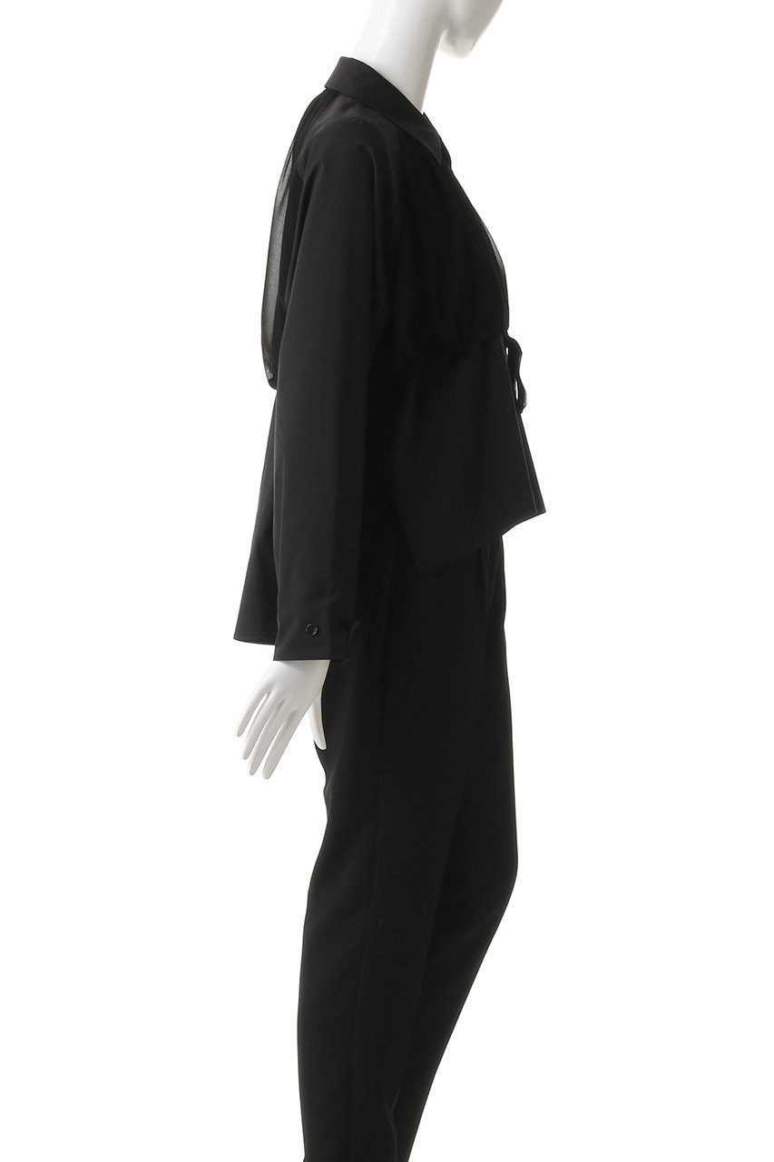 【ミディウミソリッド/MIDIUMISOLID】のtrench shirt.M シャツ 人気、トレンドファッション・服の通販 founy(ファニー) 　ファッション　Fashion　レディースファッション　Fashion for Women　トップス・カットソー　Cut & Sew Tops　シャツ・ブラウス・オフィスカジュアル　Elegant Blouses & Button-Ups　クロップド　Cropped, Short Length　スリーブ　Sleeve, Long Sleeve / Short Sleeve　デニム　Denim, Jeans Material　ドッキング　Docking, Mixed Material　パーティ　Party, Party Style　ベーシック　Basic, Essential　ロング　Long, Long-Length　other-3|ID: prp329100004372624 ipo3291000000035412294