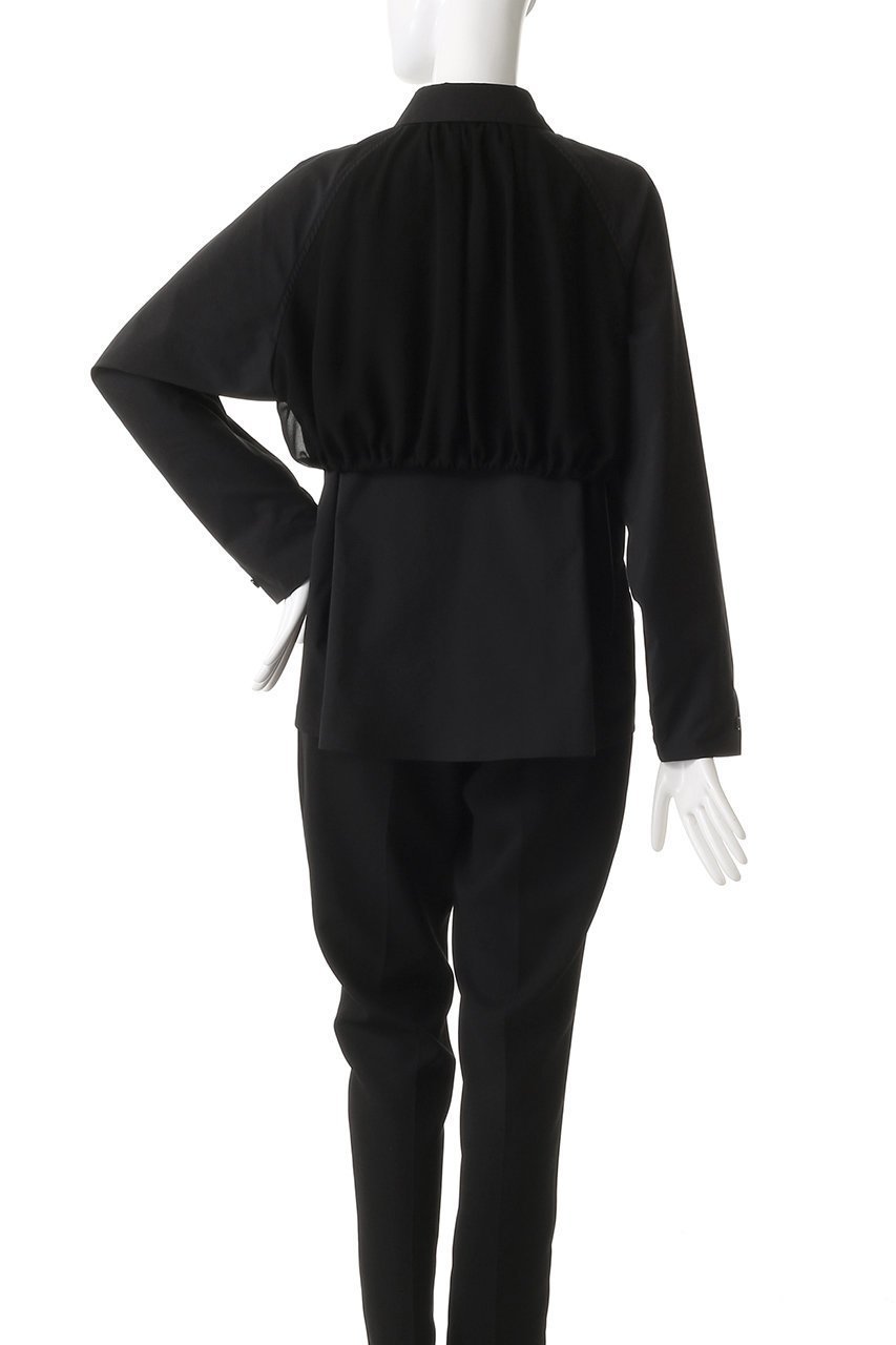 【ミディウミソリッド/MIDIUMISOLID】のtrench shirt.M シャツ 人気、トレンドファッション・服の通販 founy(ファニー) 　ファッション　Fashion　レディースファッション　Fashion for Women　トップス・カットソー　Cut & Sew Tops　シャツ・ブラウス・オフィスカジュアル　Elegant Blouses & Button-Ups　クロップド　Cropped, Short Length　スリーブ　Sleeve, Long Sleeve / Short Sleeve　デニム　Denim, Jeans Material　ドッキング　Docking, Mixed Material　パーティ　Party, Party Style　ベーシック　Basic, Essential　ロング　Long, Long-Length　other-4|ID: prp329100004372624 ipo3291000000035412297