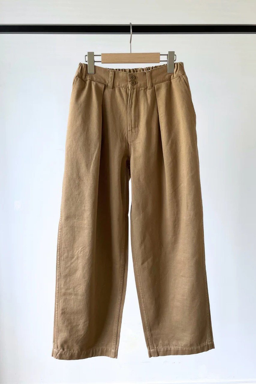 【レリル/lelill】のTHE BASIC CHINO インテリア・キッズ・メンズ・レディースファッション・服の通販 founy(ファニー) 　ファッション　Fashion　レディースファッション　WOMEN　パンツ　Pants　サテン　Satin　ストレート　Straight　ダブル　Double　ビッグ　Big　フロント　Front　ポケット　Pocket　定番　Standard　NEW・新作・新着・新入荷　New Arrivals　ベージュ|ID: prp329100004372626 ipo3291000000030558433