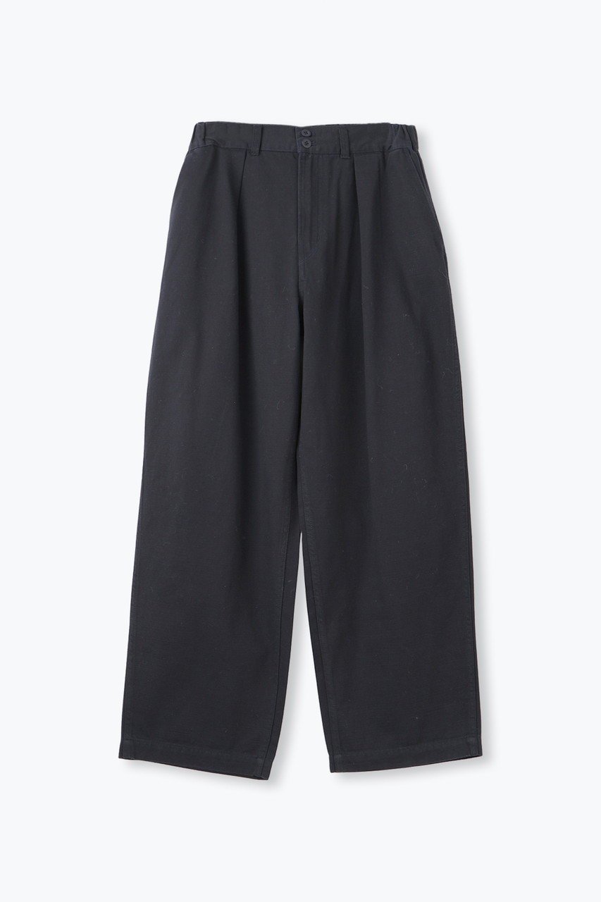 【レリル/lelill】のTHE BASIC CHINO インテリア・キッズ・メンズ・レディースファッション・服の通販 founy(ファニー) 　ファッション　Fashion　レディースファッション　Fashion for Women　パンツ　Pants & Trousers　サテン　Satin, Glossy Fabric　ストレート　Straight, Straight Cut　ダブル　Double, Double-Breasted　ビッグ　Big, Oversized　フロント　Front, Front Design　ポケット　Pocket, Pocket Detail　定番　Standard, Basic Item　ネイビー|ID: prp329100004372626 ipo3291000000032695214