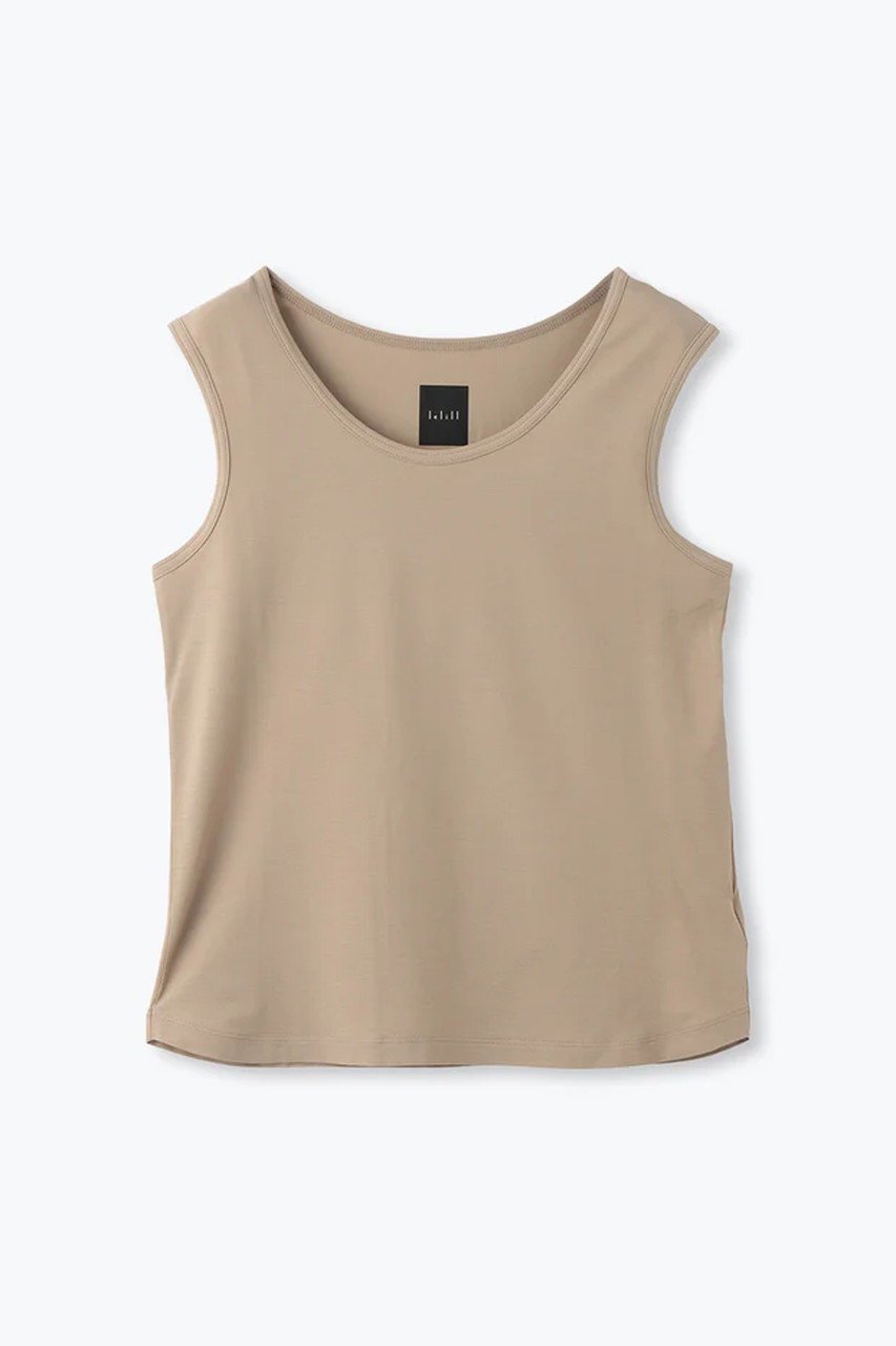 【レリル/lelill】の【日本製】ハイテクインナータンク インテリア・キッズ・メンズ・レディースファッション・服の通販 founy(ファニー) 　ファッション　Fashion　レディースファッション　Fashion for Women　トップス・カットソー　Cut & Sew Tops　キャミソール&ノースリーブ　Camisoles & Sleeveless Tops　シャツ・ブラウス・オフィスカジュアル　Elegant Blouses & Button-Ups　ロングTシャツ・Tシャツ　Longline T-Shirts & Tees　カットソー・ベーシックTシャツ　Cut-and-Sewn Tops / Stretch Tees & Basics　インナー　Innerwear　カッティング　Cutting Detail　キャミソール　Camisole, Spaghetti Strap Top　タンク　Tank Top, Sleeveless Top　フィット　Fit, Slim Fit　ボトム　Bottoms, Lower Wear　定番　Standard, Basic Item　日本製　Made In Japan　ベージュ|ID: prp329100004372628 ipo3291000000032879367