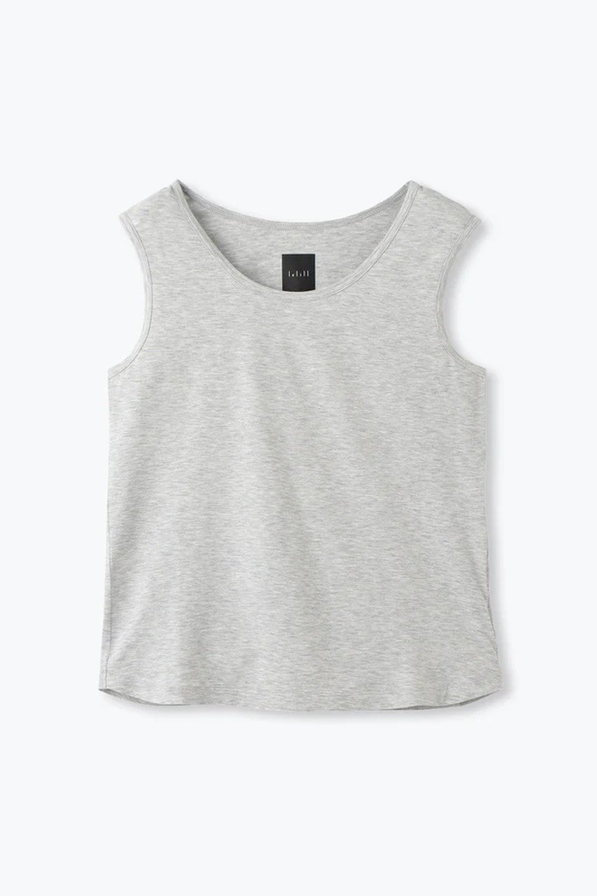 【レリル/lelill】の【日本製】ハイテクインナータンク インテリア・キッズ・メンズ・レディースファッション・服の通販 founy(ファニー) 　ファッション　Fashion　レディースファッション　Fashion for Women　トップス・カットソー　Cut & Sew Tops　キャミソール&ノースリーブ　Camisoles & Sleeveless Tops　シャツ・ブラウス・オフィスカジュアル　Elegant Blouses & Button-Ups　ロングTシャツ・Tシャツ　Longline T-Shirts & Tees　カットソー・ベーシックTシャツ　Cut-and-Sewn Tops / Stretch Tees & Basics　インナー　Innerwear　カッティング　Cutting Detail　キャミソール　Camisole, Spaghetti Strap Top　タンク　Tank Top, Sleeveless Top　フィット　Fit, Slim Fit　ボトム　Bottoms, Lower Wear　定番　Standard, Basic Item　日本製　Made In Japan　グレー|ID: prp329100004372628 ipo3291000000032879375