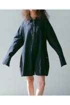 【エトレトウキョウ/ETRE TOKYO】のダブルガーゼショートオールインワン ネイビー|ID:prp329100004372635