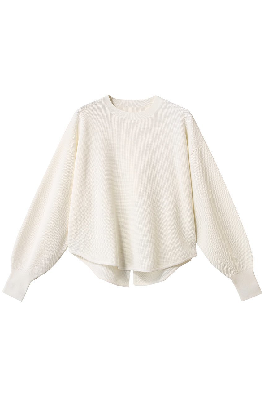 【スタニングルアー/STUNNING LURE】のワッフルバックスリットトップス 人気、トレンドファッション・服の通販 founy(ファニー) 　ファッション　Fashion　レディースファッション　Fashion for Women　トップス・カットソー　Cut & Sew Tops　シャツ・ブラウス・オフィスカジュアル　Elegant Blouses & Button-Ups　ロングTシャツ・Tシャツ　Longline T-Shirts & Tees　カットソー・ベーシックTシャツ　Cut-and-Sewn Tops / Stretch Tees & Basics　インナー　Innerwear　シンプル　Simple, Minimal　スリット　Slit, Slit Detail　スリーブ　Sleeve, Long Sleeve / Short Sleeve　ロング　Long, Long-Length　ワッフル　Waffle, Waffle Knit　エレガント 上品　Elegant　 other-1|ID: prp329100004372645 ipo3291000000032877687