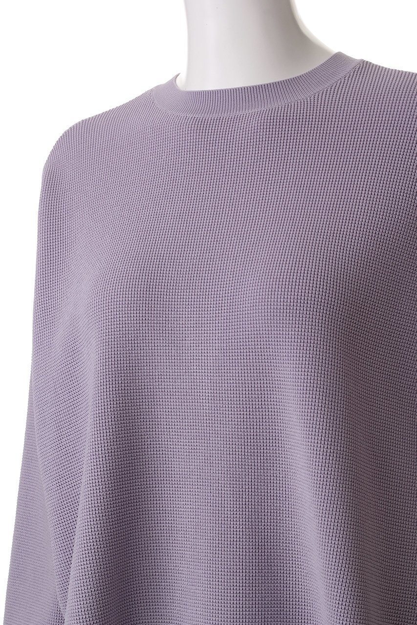 【スタニングルアー/STUNNING LURE】のワッフルバックスリットトップス 人気、トレンドファッション・服の通販 founy(ファニー) 　ファッション　Fashion　レディースファッション　Fashion for Women　トップス・カットソー　Cut & Sew Tops　シャツ・ブラウス・オフィスカジュアル　Elegant Blouses & Button-Ups　ロングTシャツ・Tシャツ　Longline T-Shirts & Tees　カットソー・ベーシックTシャツ　Cut-and-Sewn Tops / Stretch Tees & Basics　インナー　Innerwear　シンプル　Simple, Minimal　スリット　Slit, Slit Detail　スリーブ　Sleeve, Long Sleeve / Short Sleeve　ロング　Long, Long-Length　ワッフル　Waffle, Waffle Knit　エレガント 上品　Elegant　other-5|ID: prp329100004372645 ipo3291000000032877728