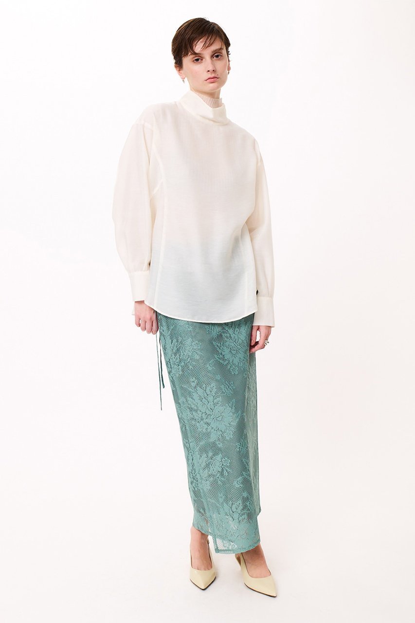 【スタニングルアー/STUNNING LURE】のラップスカート 人気、トレンドファッション・服の通販 founy(ファニー) 　ファッション　Fashion　レディースファッション　Fashion for Women　スカート　Skirts　ロングスカート　Long Skirts / Maxi & Midi Skirts　エレガント 上品　Elegant　フラワー　Flower, Floral　ラップ　Wrap, Wrap Design　リボン　Ribbon, Bow　レース　Lace, Lace Fabric　ロング　Long, Long-Length　other-7|ID: prp329100004372646 ipo3291000000032825773