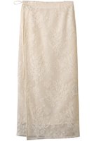 【スタニングルアー/STUNNING LURE】のラップスカート 人気、トレンドファッション・服の通販 founy(ファニー) ファッション Fashion レディースファッション Fashion for Women スカート Skirts ロングスカート Long Skirts / Maxi & Midi Skirts エレガント 上品 Elegant フラワー Flower, Floral ラップ Wrap, Wrap Design リボン Ribbon, Bow レース Lace, Lace Fabric ロング Long, Long-Length |ID:prp329100004372646