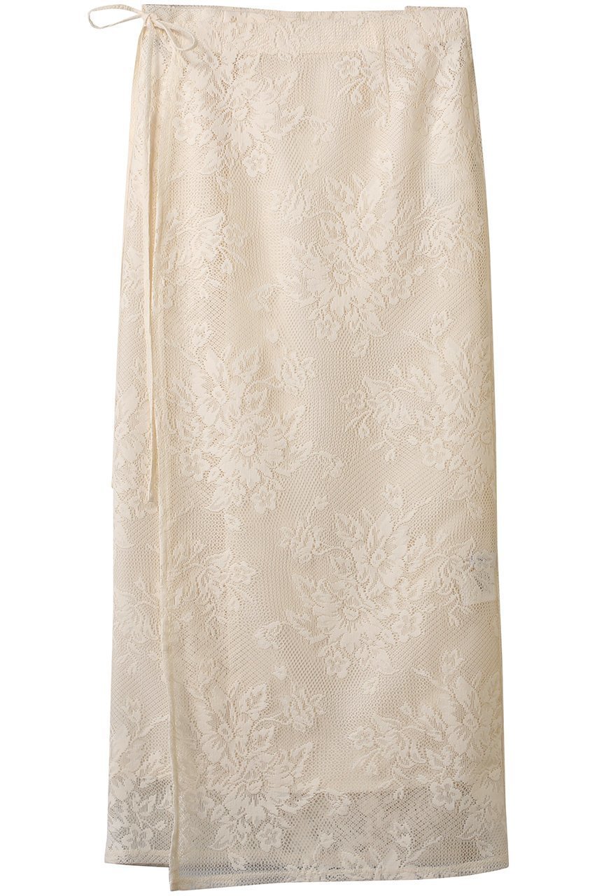 【スタニングルアー/STUNNING LURE】のラップスカート 人気、トレンドファッション・服の通販 founy(ファニー) 　ファッション　Fashion　レディースファッション　Fashion for Women　スカート　Skirts　ロングスカート　Long Skirts / Maxi & Midi Skirts　エレガント 上品　Elegant　フラワー　Flower, Floral　ラップ　Wrap, Wrap Design　リボン　Ribbon, Bow　レース　Lace, Lace Fabric　ロング　Long, Long-Length　 other-1|ID: prp329100004372646 ipo3291000000035639244