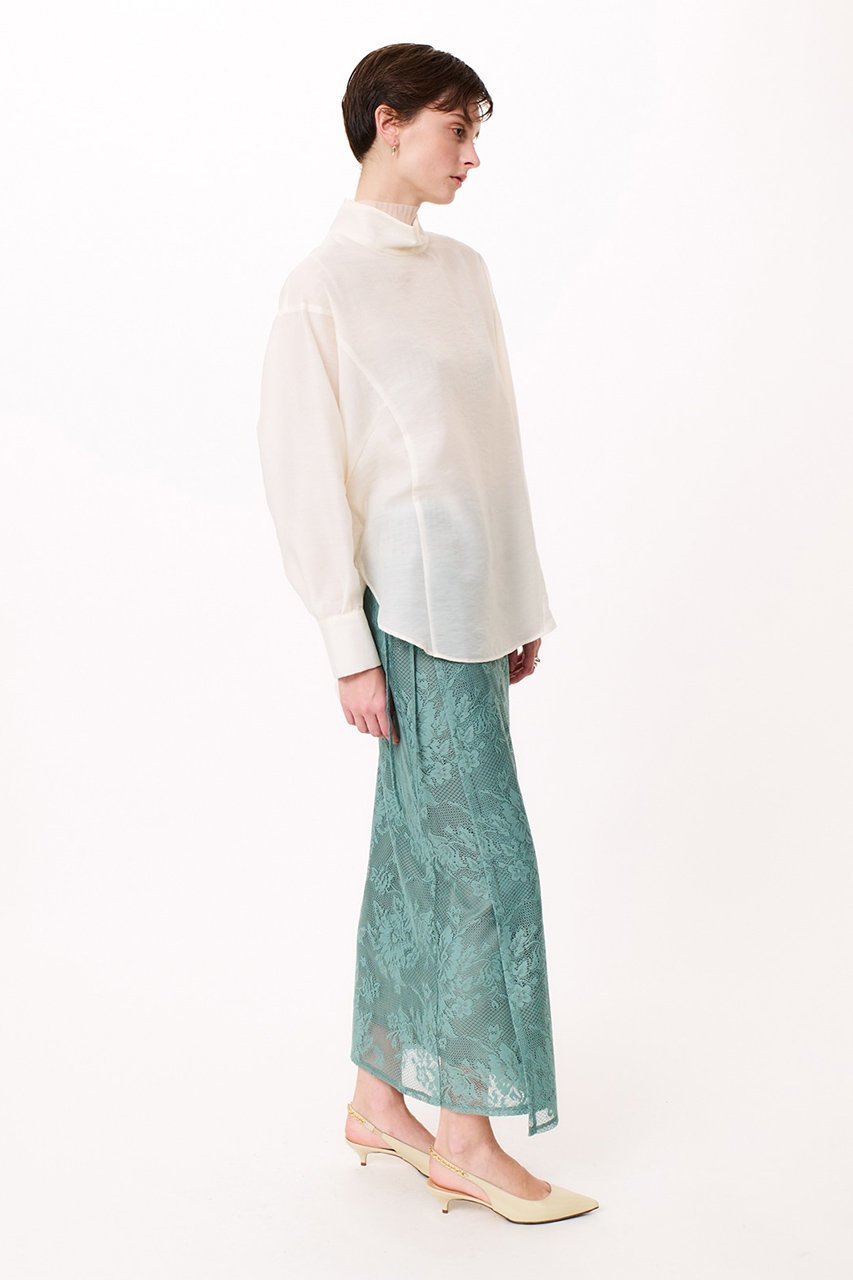 【スタニングルアー/STUNNING LURE】のラップスカート 人気、トレンドファッション・服の通販 founy(ファニー) 　ファッション　Fashion　レディースファッション　Fashion for Women　スカート　Skirts　ロングスカート　Long Skirts / Maxi & Midi Skirts　エレガント 上品　Elegant　フラワー　Flower, Floral　ラップ　Wrap, Wrap Design　リボン　Ribbon, Bow　レース　Lace, Lace Fabric　ロング　Long, Long-Length　other-8|ID: prp329100004372646 ipo3291000000035639254