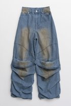 【プランク プロジェクト/PRANK PROJECT】のフェイクブーツデニム / Faux Boot Denim 人気、トレンドファッション・服の通販 founy(ファニー) ファッション Fashion レディースファッション WOMEN パンツ Pants デニムパンツ Denim Pants 2025年 2025 2025春夏・S/S Ss,Spring/Summer,2025 おすすめ Recommend ギャザー Gather コンパクト Compact シンプル Simple デニム Denim バランス Balance フロント Front メンズ Mens レーシー Lacey レース Race ワイド Wide 夏 Summer 春 Spring S/S・春夏 Ss・Spring/Summer thumbnail BLU(ブルー)|ID: prp329100004372660 ipo3291000000030558760