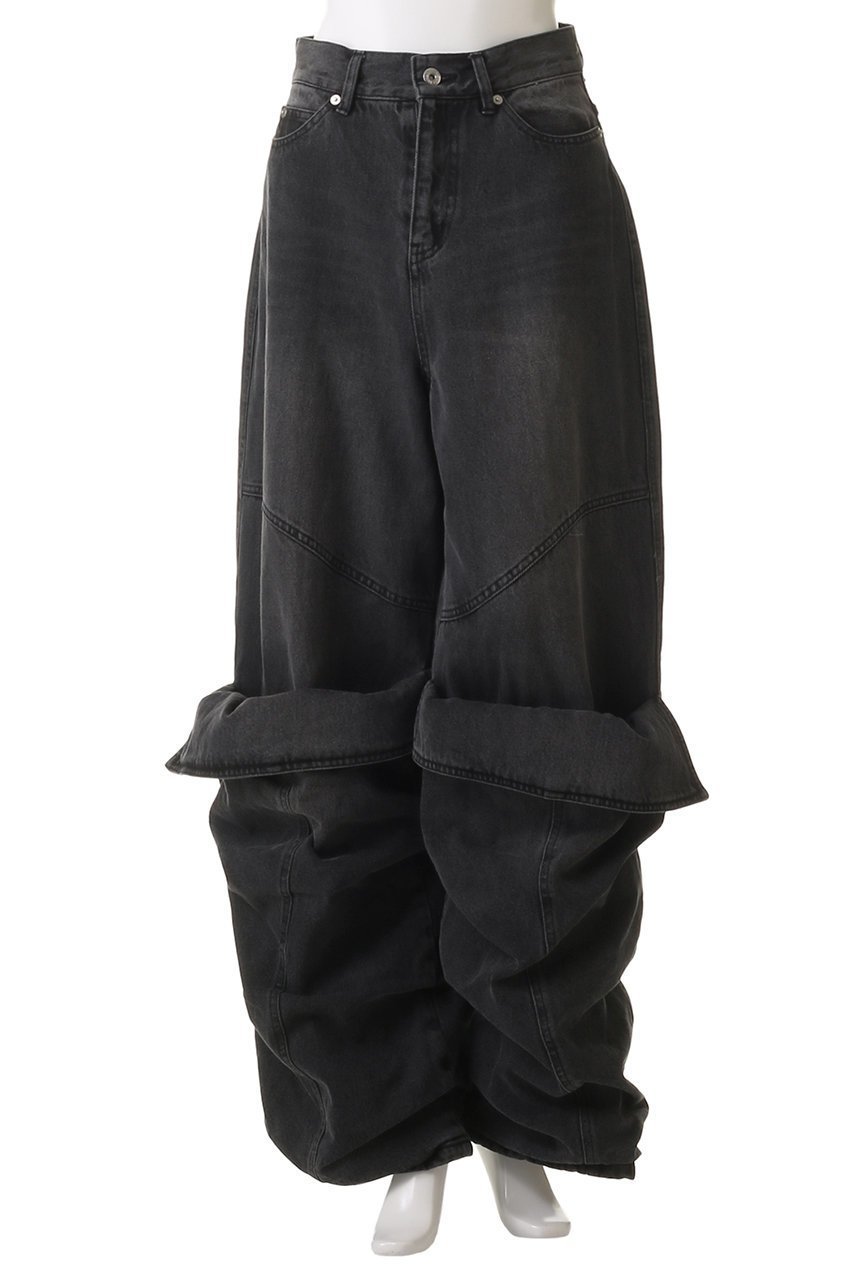 【プランク プロジェクト/PRANK PROJECT】のフェイクブーツデニム / Faux Boot Denim 人気、トレンドファッション・服の通販 founy(ファニー) 　ファッション　Fashion　レディースファッション　WOMEN　パンツ　Pants　デニムパンツ　Denim Pants　おすすめ　Recommend　ギャザー　Gather　コンパクト　Compact　シンプル　Simple　デニム　Denim　バランス　Balance　フロント　Front　メンズ　Mens　レーシー　Lacey　レース　Race　ワイド　Wide　再入荷　Restock/Back In Stock/Re Arrival　other-2|ID: prp329100004372660 ipo3291000000031335908